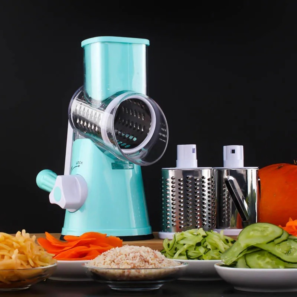 Kitchen Gadgets Vegetable Chopper - Trancheuse à distance 3 en 1,
