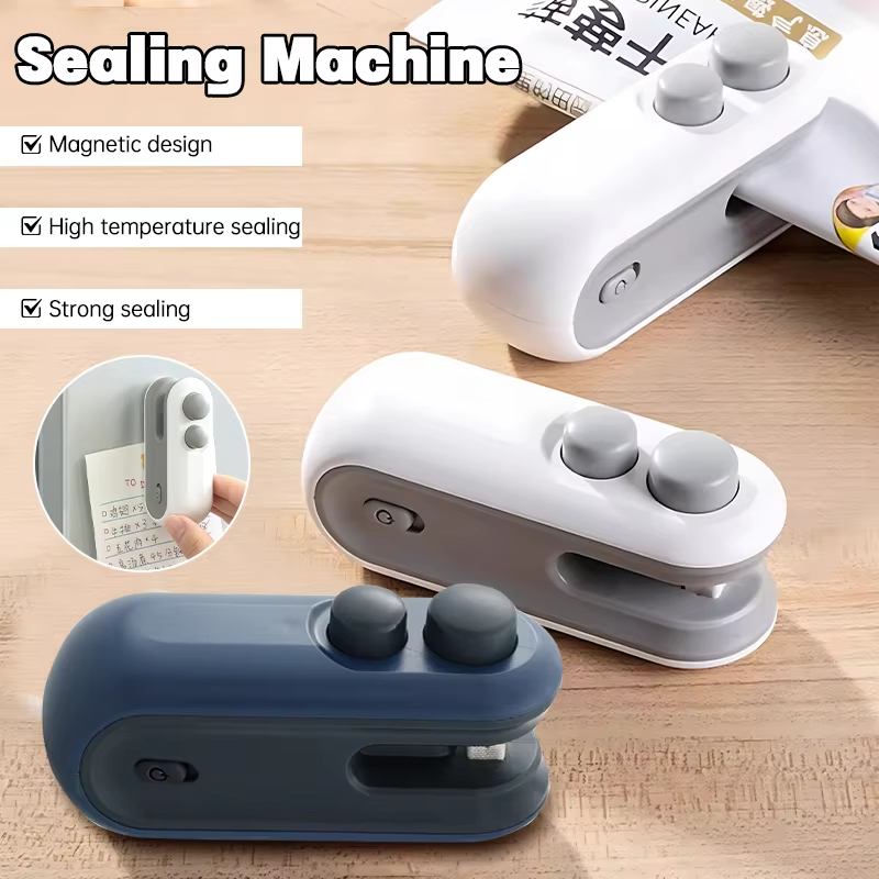 Kitchen Gadgets Built In - Mini scelleuse de sacs en plastique