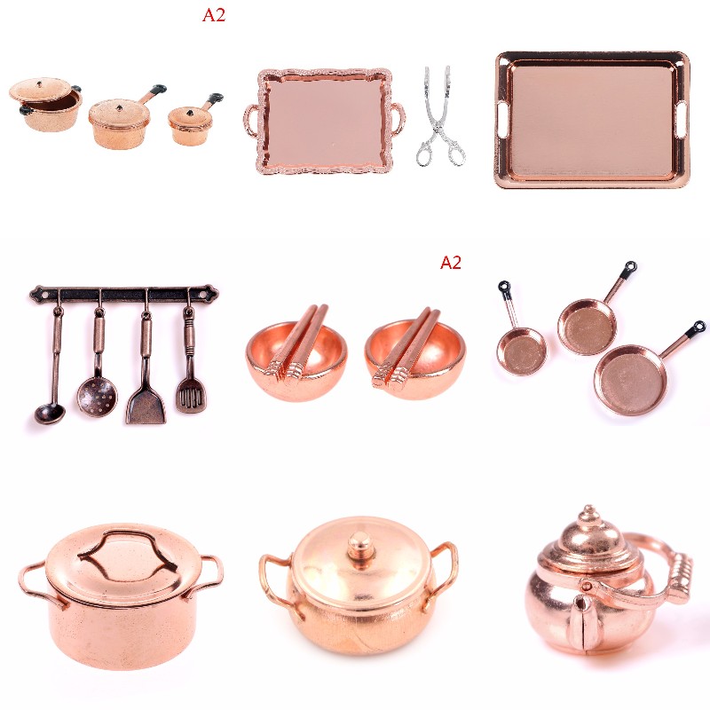 Kitchen Gadgets China - Maison de poupée Miniature couleur or