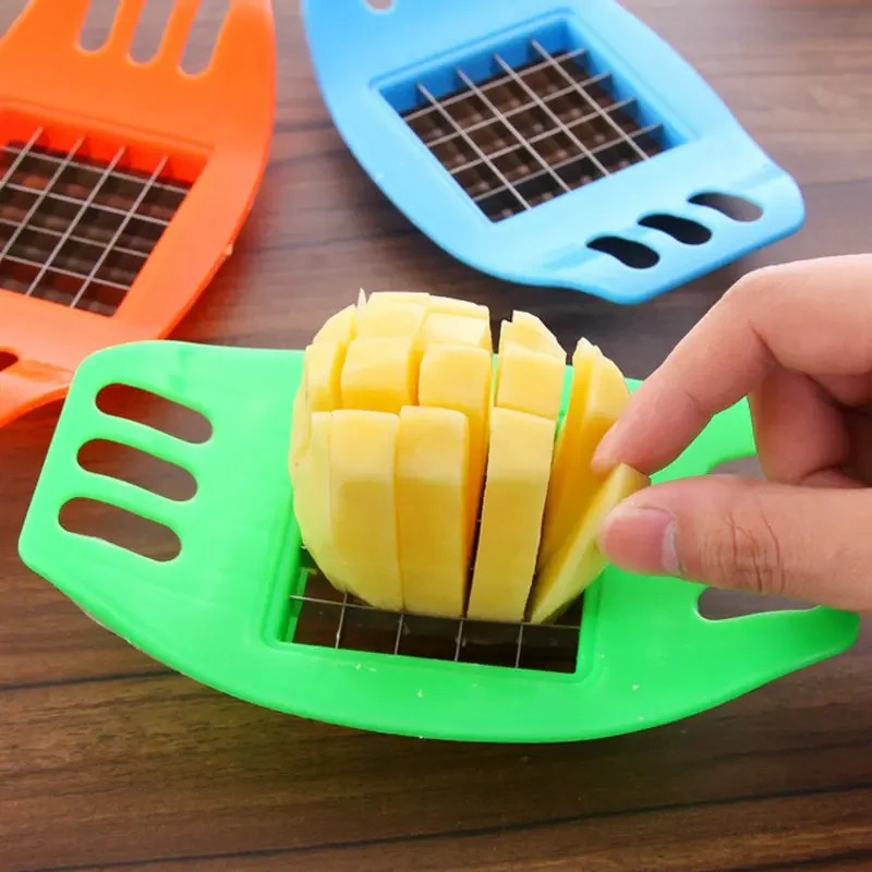 Kitchen Gadgets Vegetable Chopper - Coupe-frites, Coupe-légumes, Hachoir à pommes de
