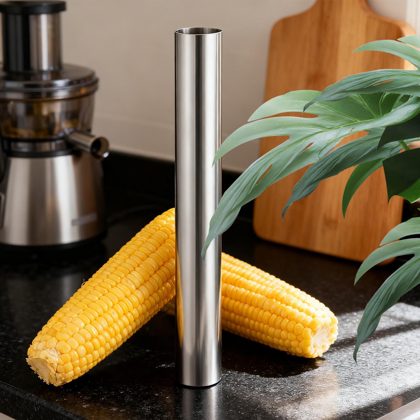 Kitchen Gadgets For Chefs - Éplucheur de maïs en acier inoxydable,