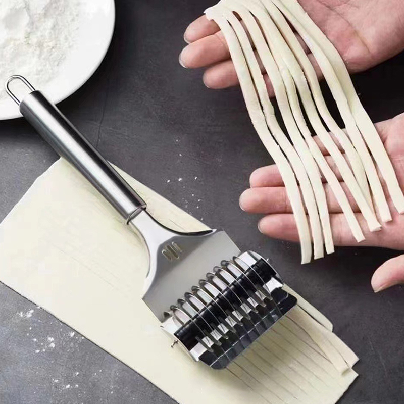 Kitchen Gadgets Machine - 1 pièce, coupe-spaghetti manuel en acier