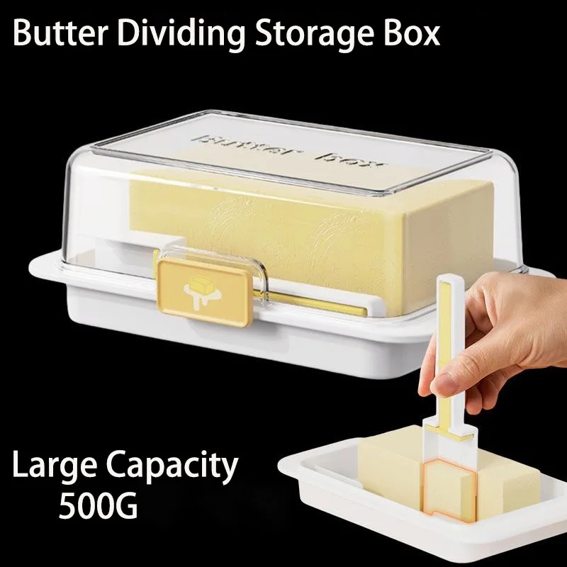 Kitchen Gadgets Built In - Plat à beurre hermétique avec coupe