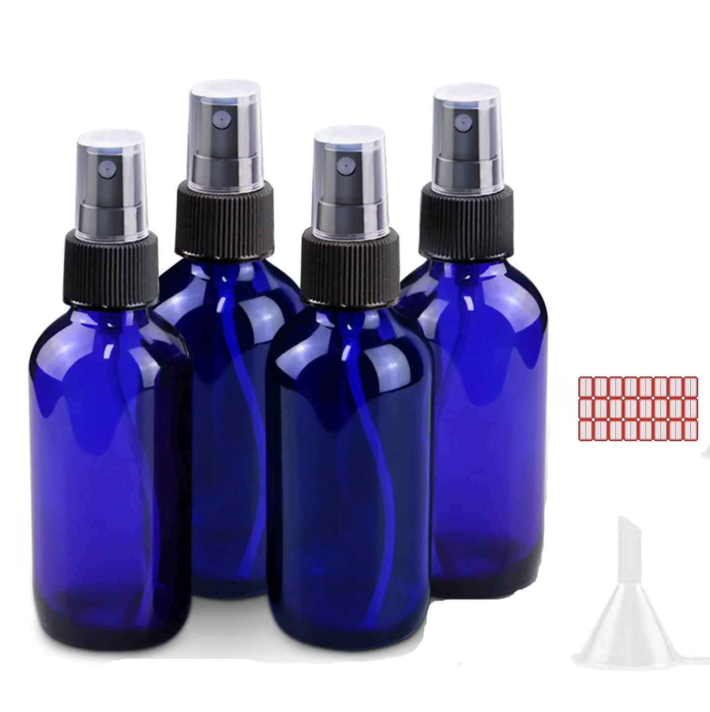 Kitchen Gadgets Oil Spray - Flacon pulvérisateur en verre bleu avec