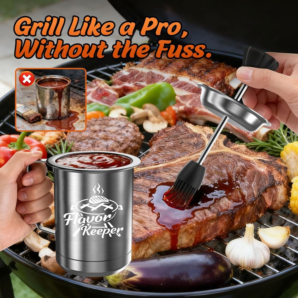 Ensemble de pot à sauce BBQ et - Kitchen Gadgets To Have avis et prix