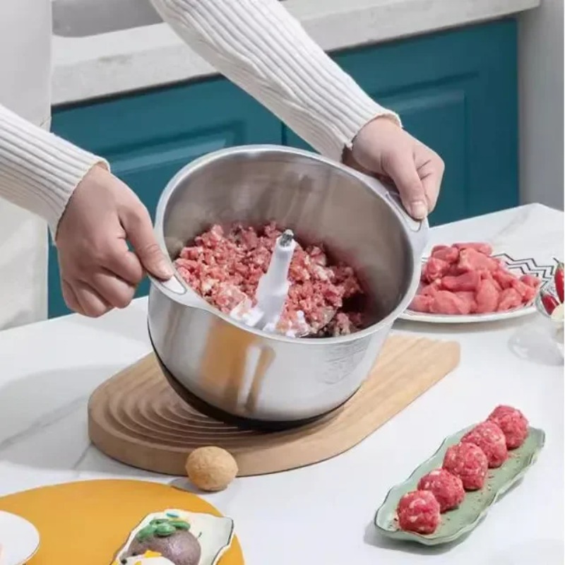 Vente flash - Hachoir électriq - Kitchen Gadgets Vegetable Chopper avis et prix