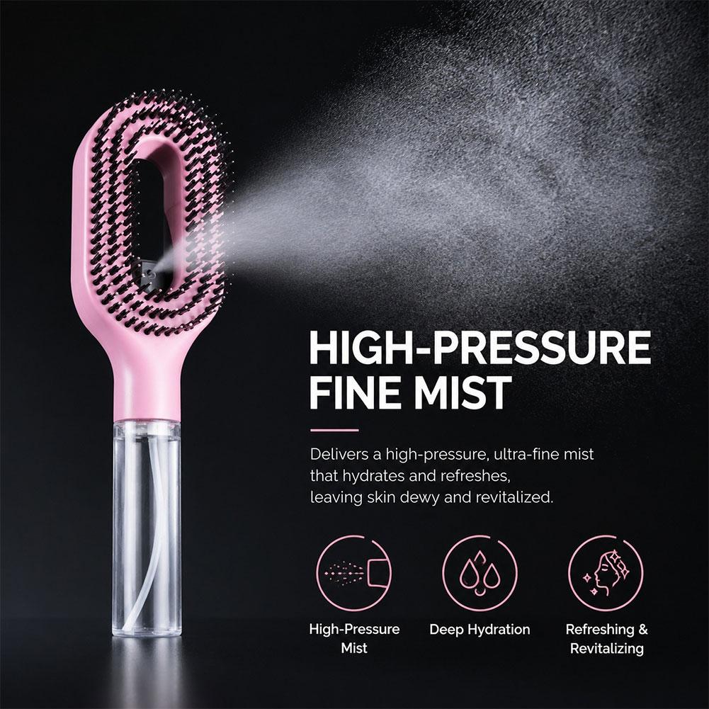 Brosse démêlante 2-en-1 avec p - Kitchen Gadgets Oil Spray avis et prix