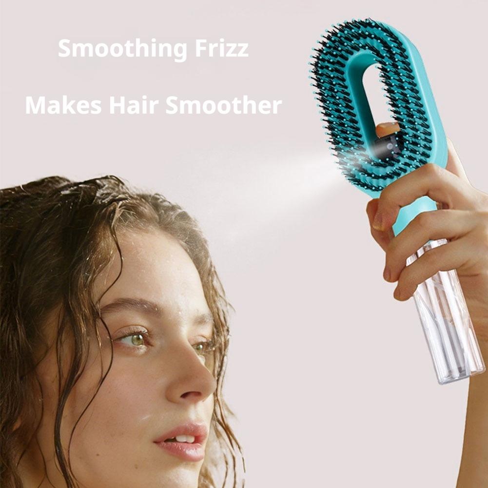 Brosse démêlante 2-en-1 avec p - Kitchen Gadgets Oil Spray avis et prix