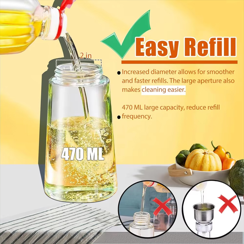 Distributeur d'huile d'olive e - Kitchen Gadgets Oil Spray avis et prix