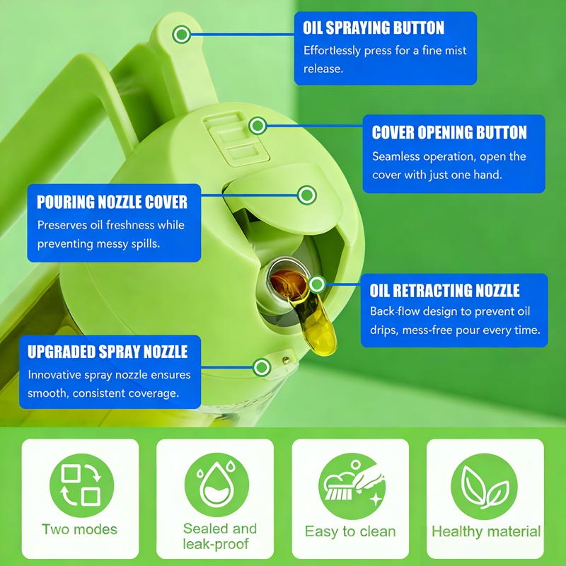 Distributeur d'huile d'olive e - Kitchen Gadgets Oil Spray avis et prix