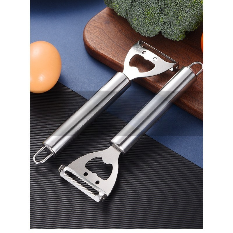 Éplucheur 2-en-1 en acier inox - Kitchen Gadgets Built In avis et prix