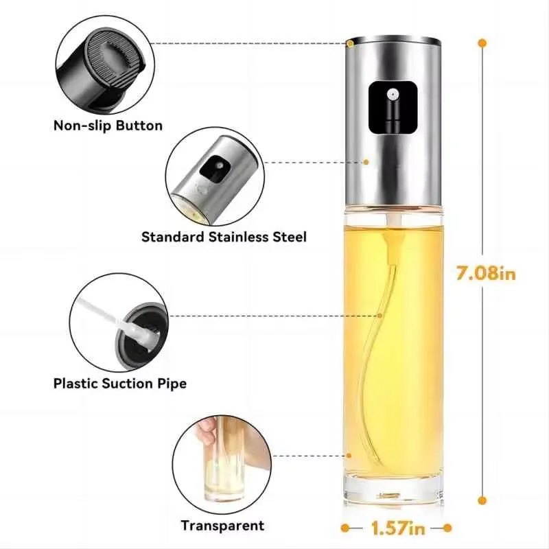 Pulvérisateur d'huile en verre - Kitchen Gadgets Oil Spray avis et prix