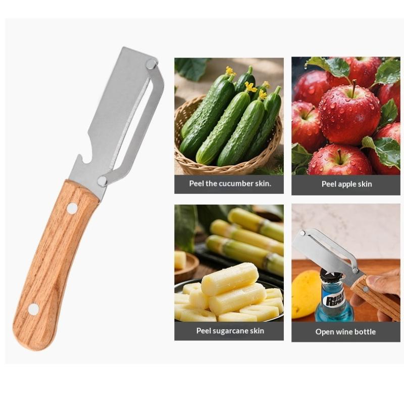 Couteau éplucheur dentelé 3 en - Kitchen Gadgets For Chefs avis et prix