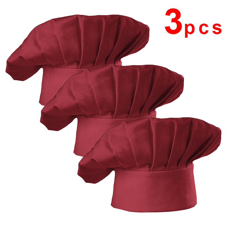 Lot de 3 toques de chef blanch - Kitchen Gadgets China avis et prix