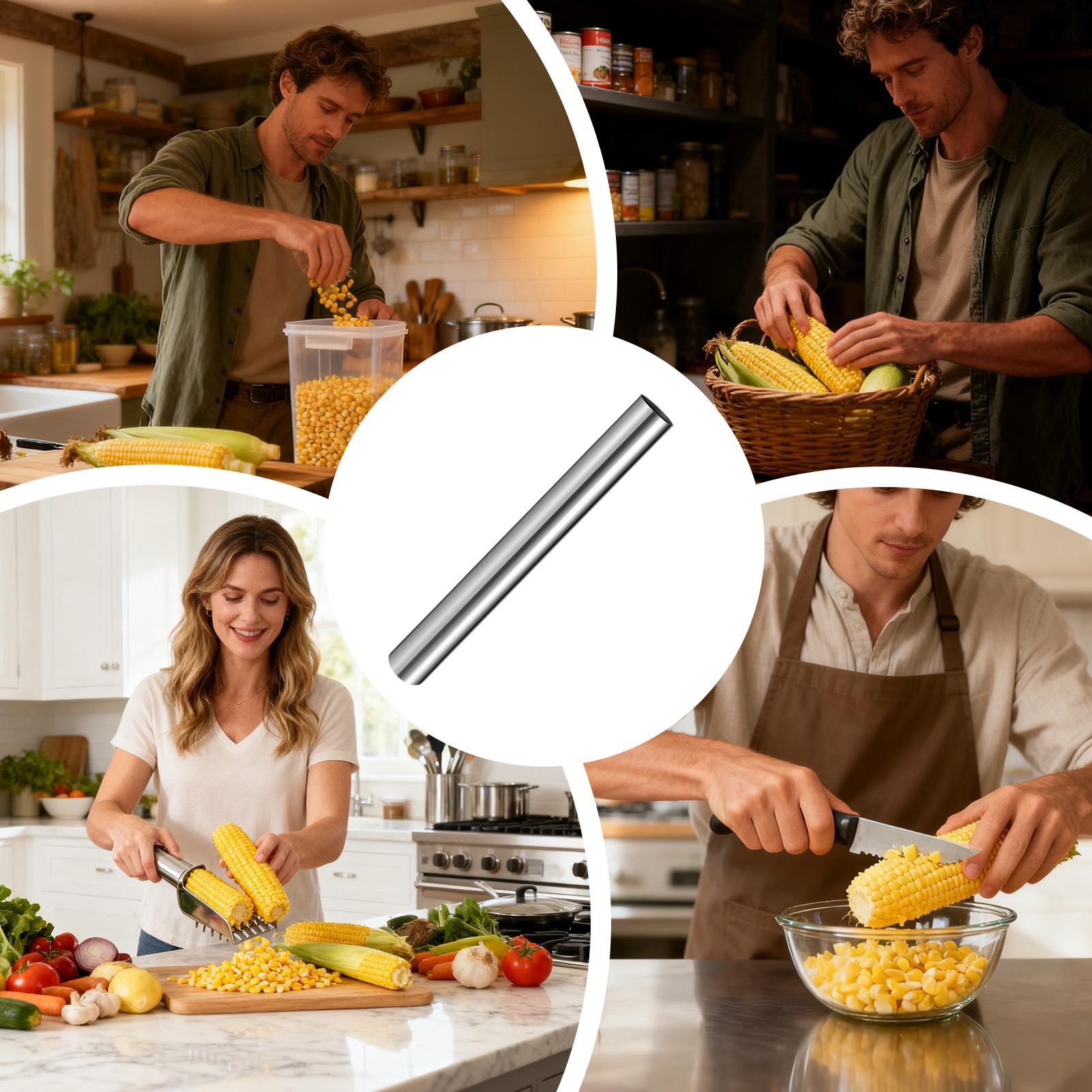 Éplucheur de maïs en acier ino - Kitchen Gadgets For Chefs avis et prix