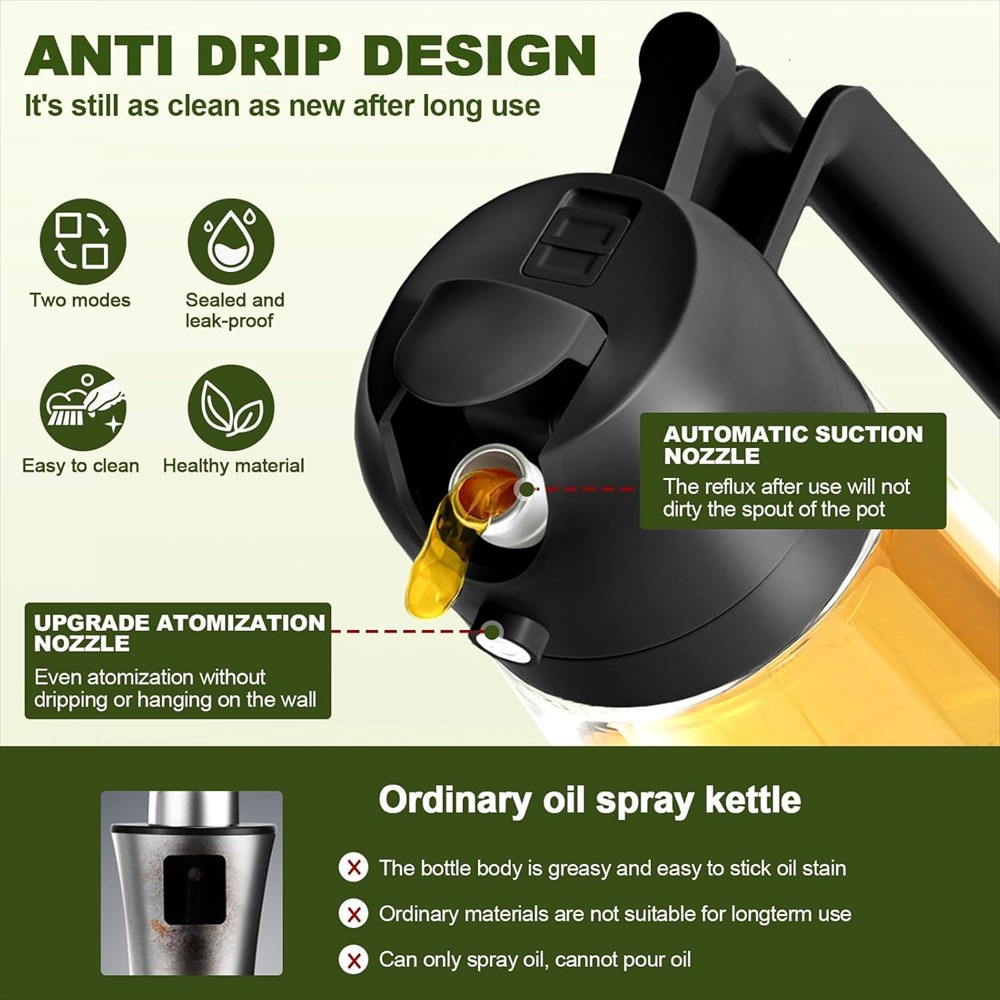 Pulvérisateur d'huile d'olive  - Kitchen Gadgets Oil Spray avis et prix