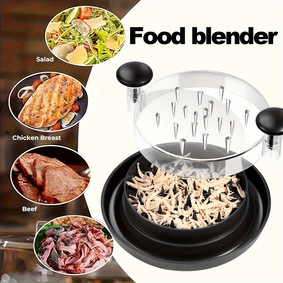 Déchiqueteur de viande rotatif - Kitchen Gadgets Modern avis et prix