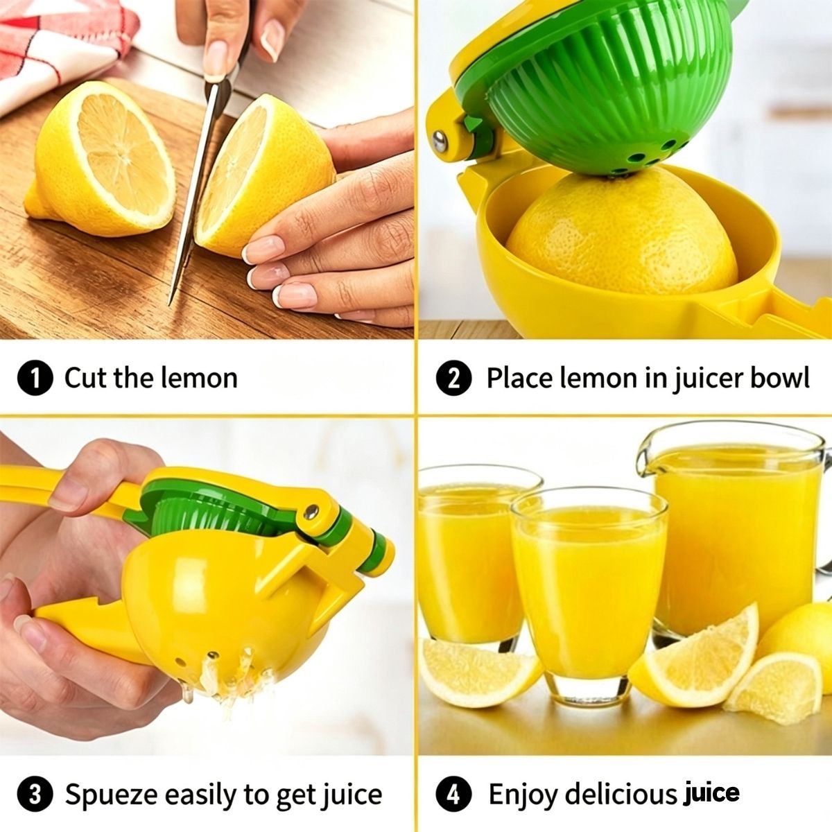 Presse-agrumes manuel en métal - Citrus Lemon Squeezer avis et prix