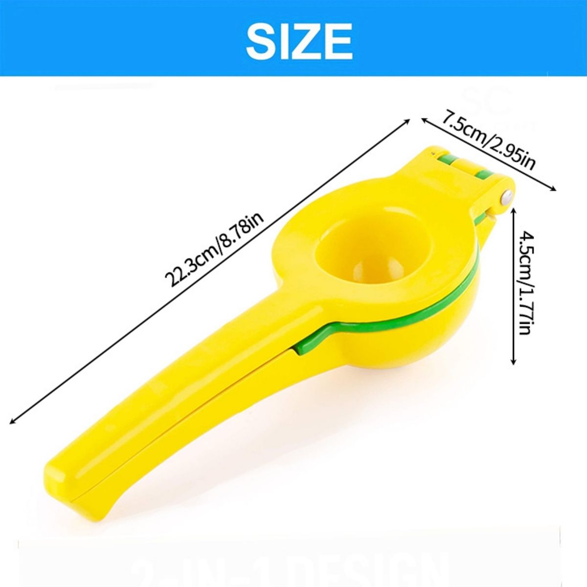 Presse-agrumes manuel en métal - Citrus Lemon Squeezer avis et prix