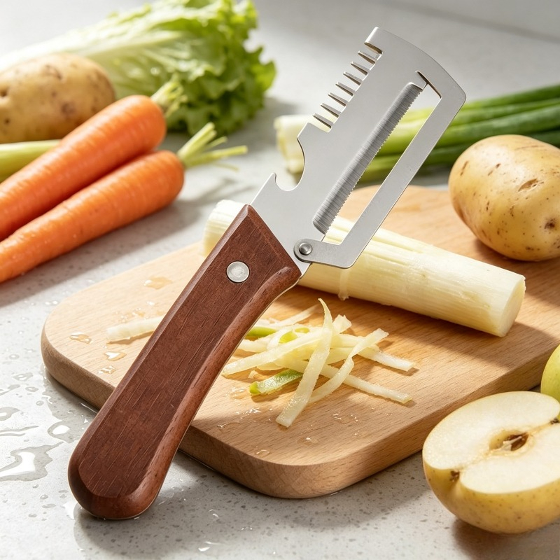 Éplucheur de légumes dentelé 2 - Kitchen Gadgets Built In avis et prix