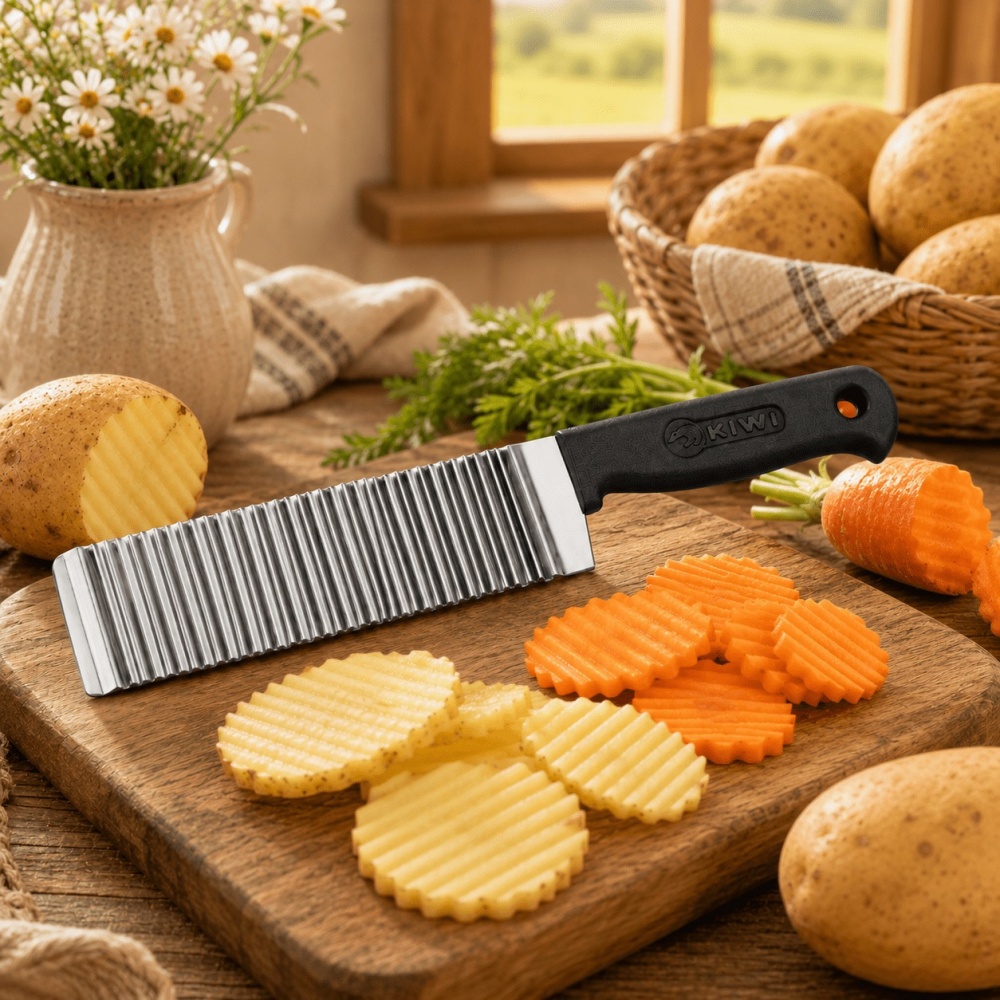 Coupe-frites ondulées en acier - Kitchen Gadgets Vegetable Chopper avis et prix